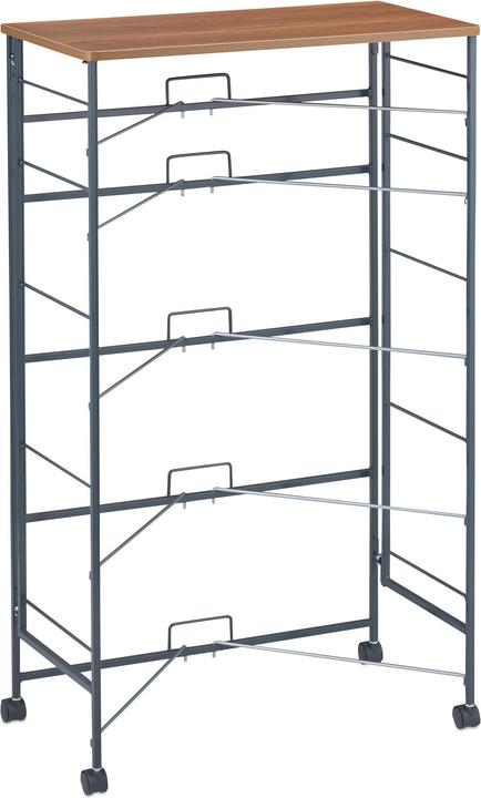 Immagine prodotto Relaxdays Cassettiera con ruote (58 x 30 x 96,5 cm)