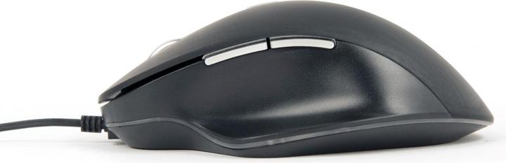 Actual product image Gembird MUS-6B-02 Optical LED mouse USB black (Cable)