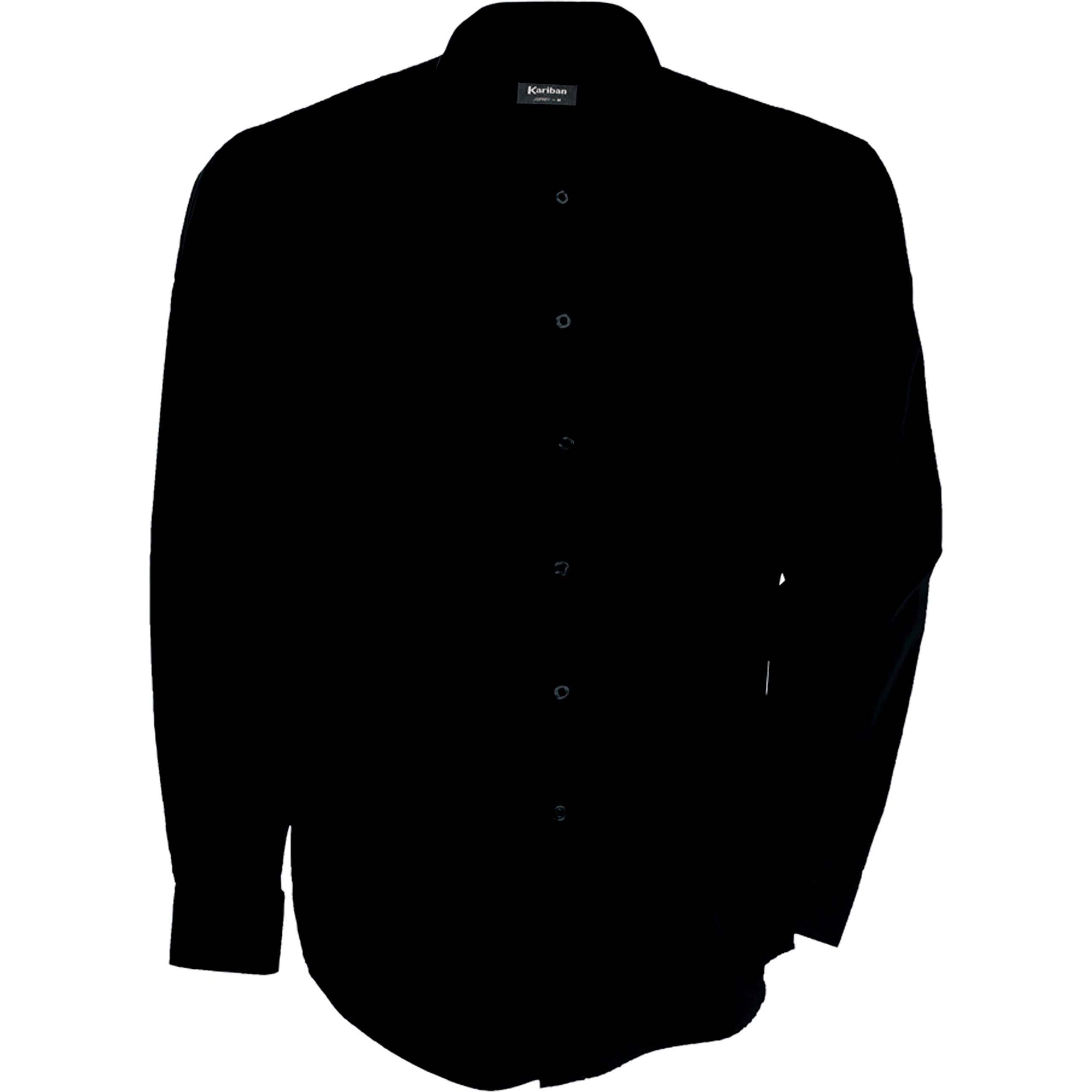 Thumbnail - Kariban, Herren, Hemd, sans repassage, Blau, (L)