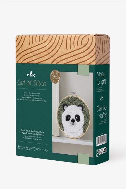 Image du produit DMC Gift of Stitch Punch Needle Set Panda Patrick