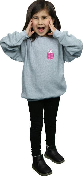 Actual product image Disney Girls Aristocats Marie Chest Sweatshirt (128)