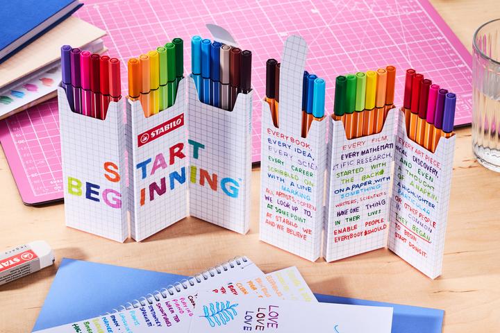 Actual product image STABILO Point 88 Zick Zack 18er Etui (Multicolor, 18 x)