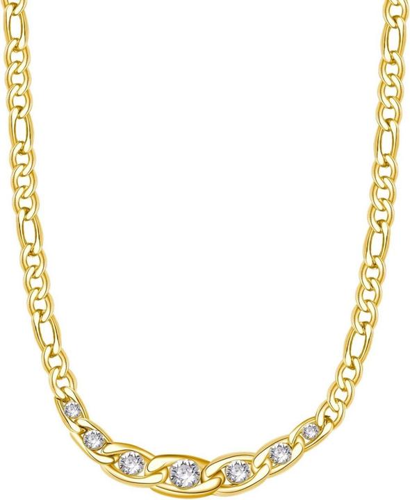 Immagine prodotto Brosway Collana in acciaio placcato oro con cristalli Symphonia BYM98