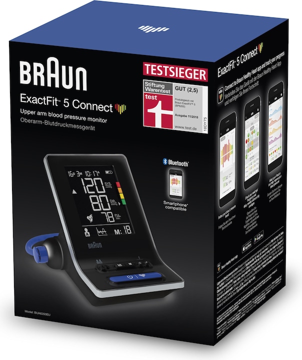 Produktbild Braun ExactFit 5 (Blutdruckmessgerät Oberarm)