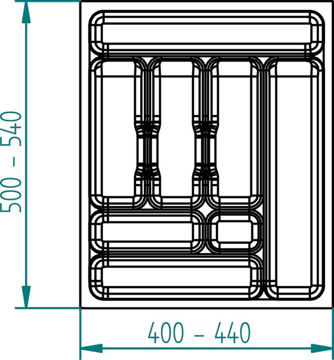Produktbild Agoform Besteckeinsatz