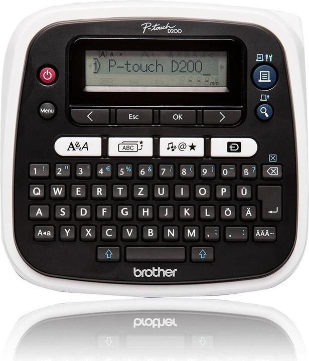 Actual product image Brother Pt-D200bwvp