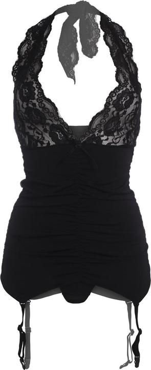 Produktbild Christine Le Duc Figurschmeichelndes Strapstop + Tanga (XXL)