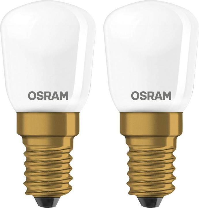 Actual product image Ledvance SPECIAL OVEN Oven lamp 10 W 225 E14 30lm 2700K warm white 100Ra dimmable (E14, 30 lm, 2 x)