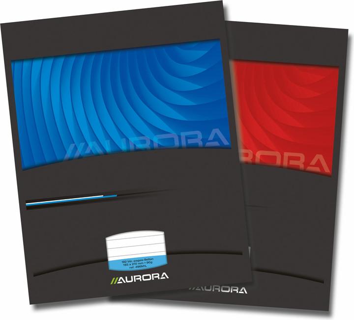 Image du produit Aurora Livre de comptes MANO (Spécial, À rayures, Couverture rigide)