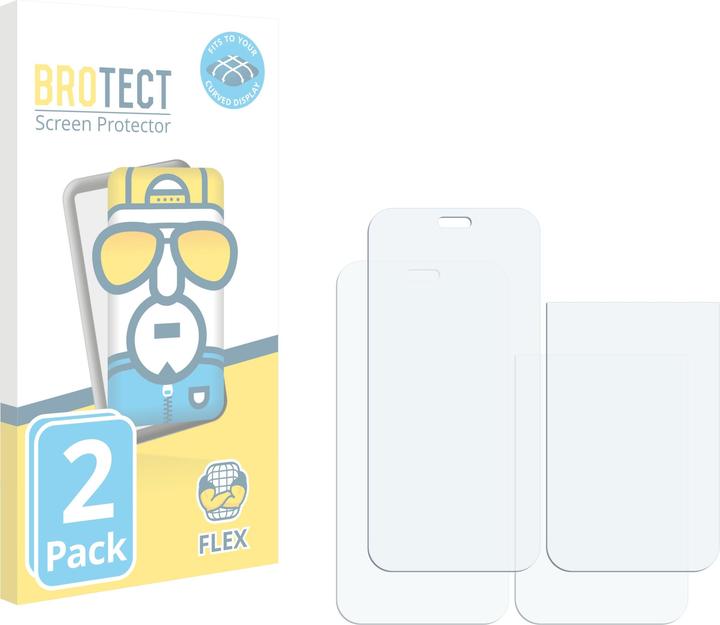 Produktbild BROTECT Fullscreen für Huawei Nova 15 Ultra (Display+Rückseite) Schutzfolie Displayschutz Folie Klar T (2 Stk., Huawei Nova)