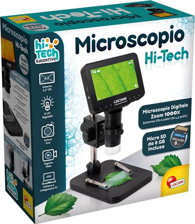 Actual product image Lisciani Hi Tech Educativo Microscopio Hi Tech