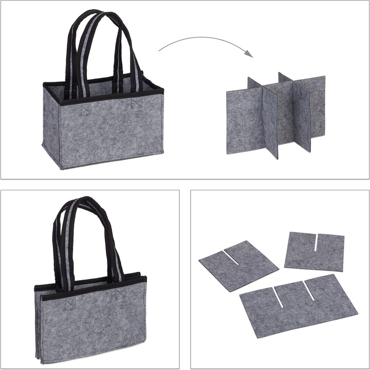Image du produit Relaxdays Sac bouteilles