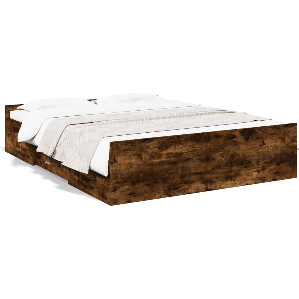 VidaXL, Bett, Bettgestell mit Schubladen 160 x 200cm (160 x 200 cm)