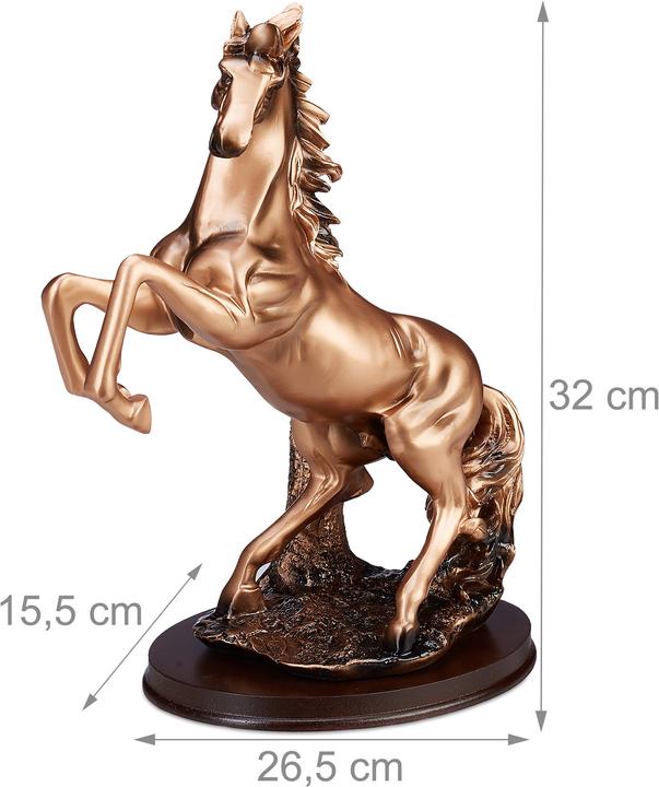 Image du produit Relaxdays Déco cheval