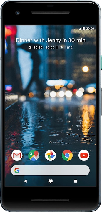Google Pixel 2 (64 GB, Kinda Blue, 5", Single SIM, 12.20 Mpx, 4G)