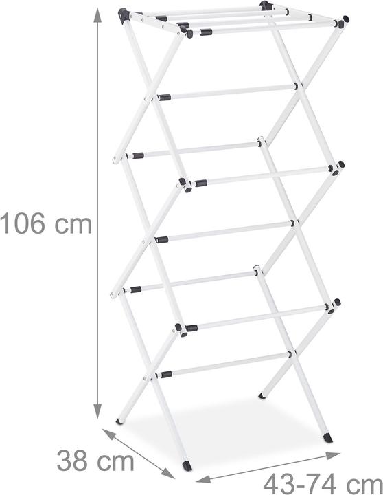 Immagine prodotto Relaxdays Wäscheständer (1.16 m)