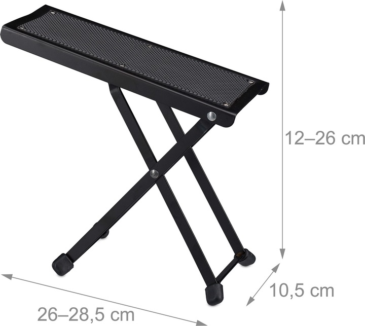 Produktbild Relaxdays Fussbank Gitarre (Instrumenten Fussbank)