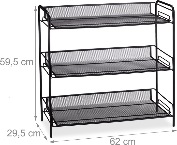 Actual product image Relaxdays Baylee (62 x 29.5 x 59.5 cm)