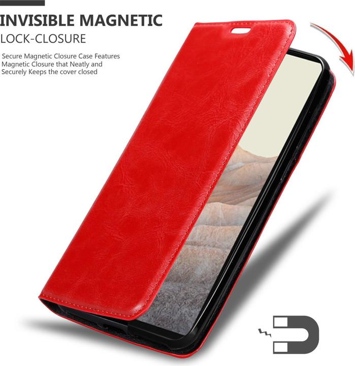 Productafbeelding Cadorabo Boek Invis. Magnetisch deksel (Google Pixel 6a)