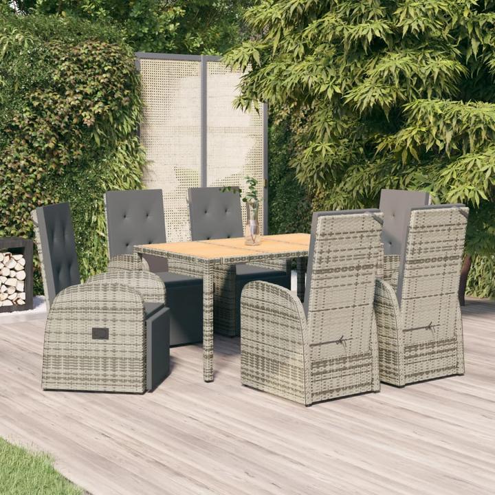 Produktbild vidaXL Garten Essgruppe (190 x 90 x 75 cm)