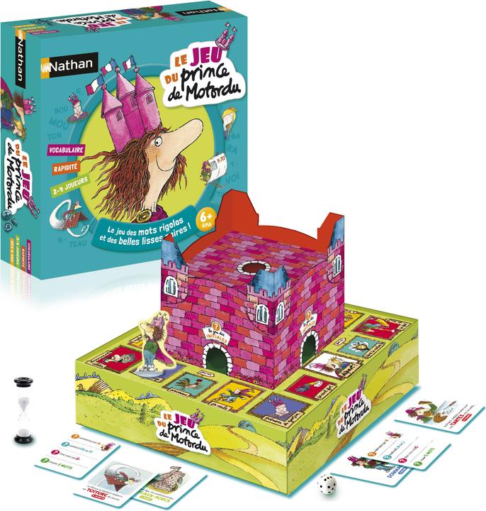 Produktbild Nathan le Jeu du Prince de Motordu Brettspiel Lernen (Französisch, 2 - 4 Spieler)
