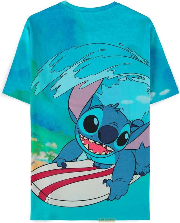 Difuzed Lilo & Stitch - Digital Printed Surf T-shirt à manches courtes - M (M)