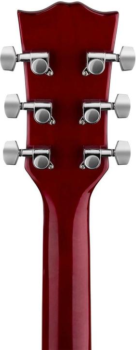 Actual product image Max Music Electric Guitar GigKit LP Style Red (Electric guitar, Linden)
