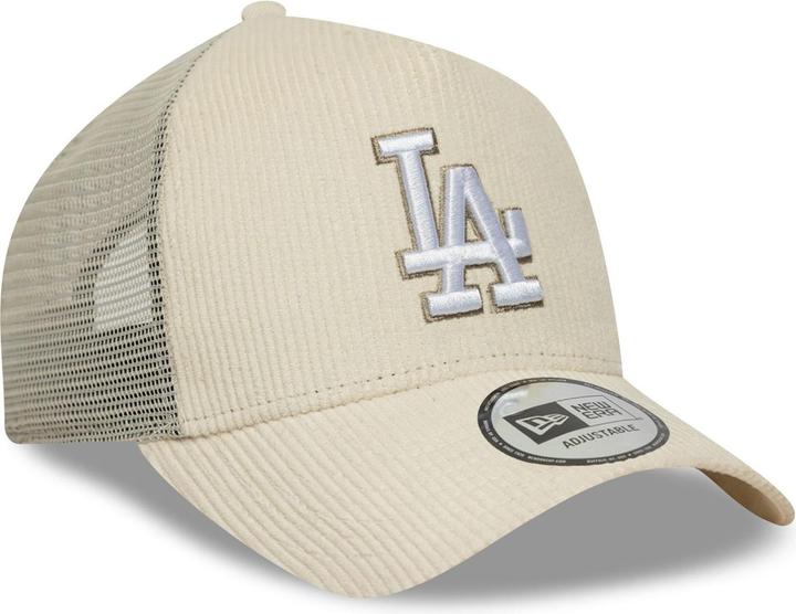 Actual product image New Era A-Frame Trucker Cap - Kord Los Angeles Lakers Beige