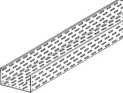 Produktbild Niedax NIE RL110.200 Kabelrinne 110x200x3000mm T1,0mm gelocht bandverz.