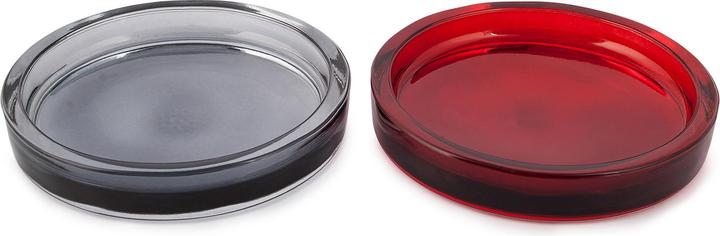 Actual product image Pajoma Candle disc round, glass, 2 assorted.