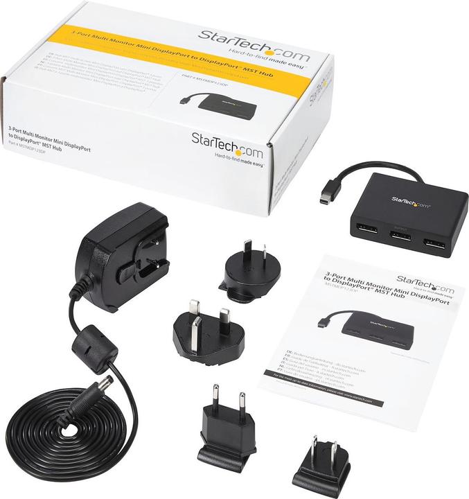 Produktbild StarTech MDP 1.2 TO DP MST HUB (Mini DP, 38.60 cm)