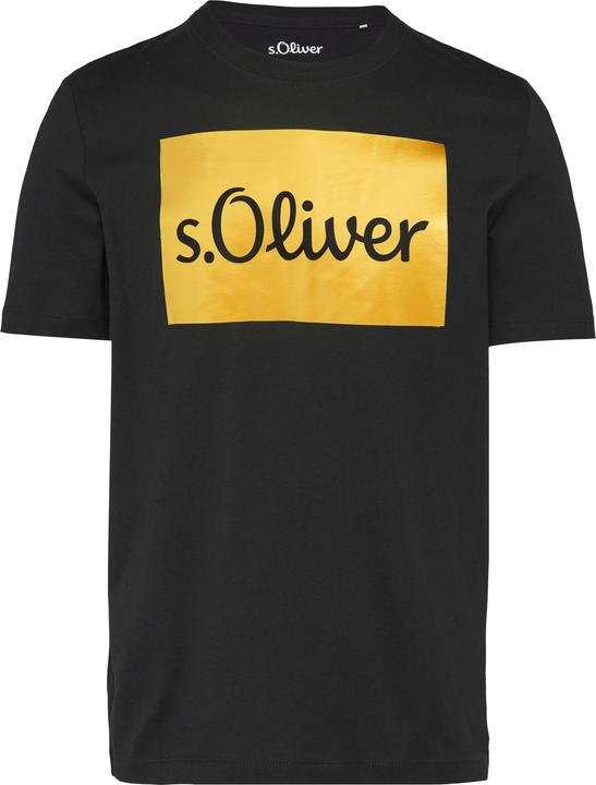 Produktbild S.Oliver T-Shirt T-Shirt mit Gold- oder Silber-Print (XXL)