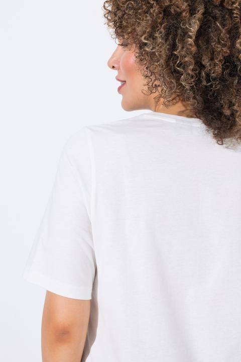 Actual product image Ulla Popken Fashion Sketch Short Sleeve Graphic Tee (46, 48)