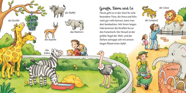 Actual product image Duden: Mein erster Wortschatz Bei den Tieren (German)