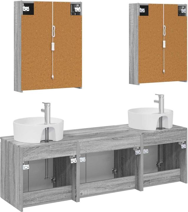 Produktbild vidaXL Badezimmerschrank-Set