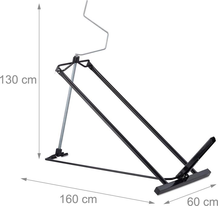 Produktbild Relaxdays Kippvorrichtung (Rasentraktor, Gartenmaschinen Werkzeug)