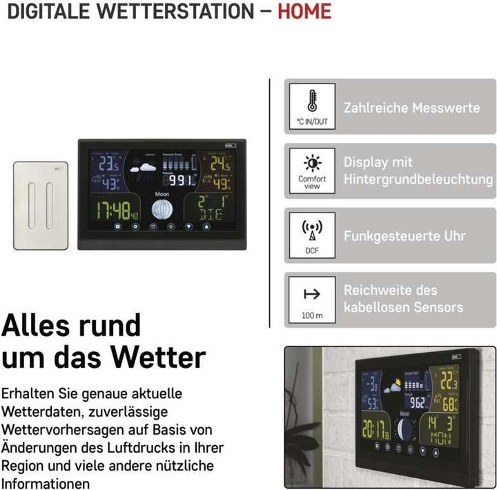Produktbild Emos Drahtlose Wetterstation E6018