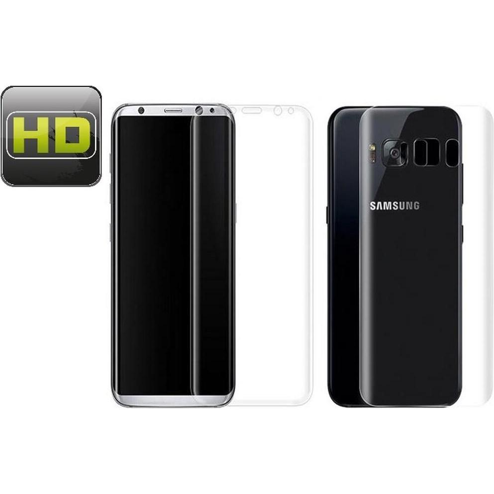 Protectorking 2x Premium Displayschutzfolie 3D KLAR (2 Stück, Samsung Galaxy S8+), Smartphone Schutzfolie