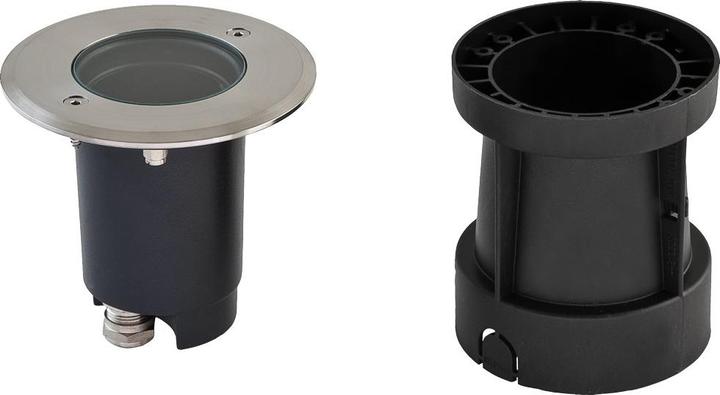 Actual product image EVN 361 stainless steel LV recessed floor spotlight (IP67)