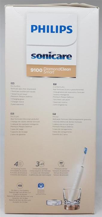 Produktbild Philips Sonicare HX9901/63 Sonicare Diamondclean Smart 9100 Elektrische Schallzahnbürste, App, Rosegold