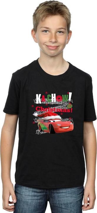 Produktbild Cars Kachow TShirt Jungen weihnachtliches Design (140, 146)