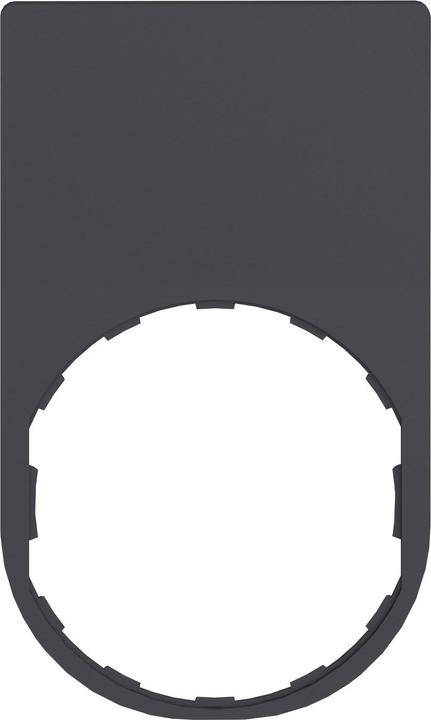 Actual product image Schneider Electric Label holder 30x50mm, without label, ZBYP6101