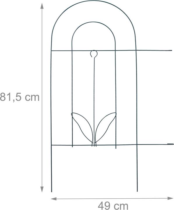 Produktbild Relaxdays Beetzaun (244 cm)