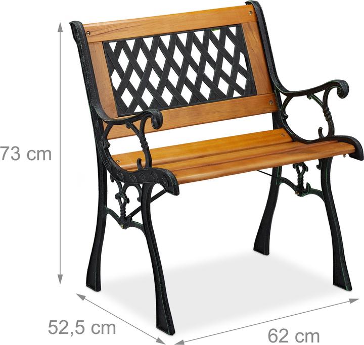 Actual product image Relaxdays Garden chair