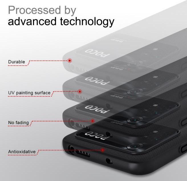 Produktbild Nillkin Super Frosted Shield Series Hülle (Xiaomi Poco M4 Pro 5G)