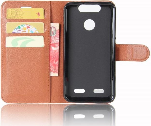 Produktbild MU Classic Litchi Lederhülle (ZTE Blade V8 Lite)