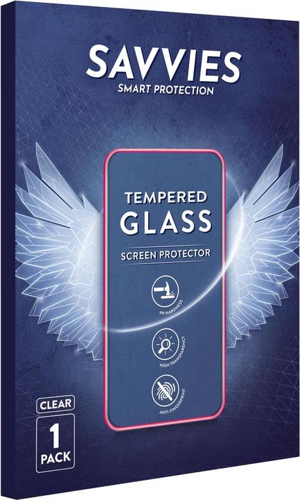 Immagine prodotto Savvies HD33 Clear Pellicola protettiva in vetro temperato per Orologi (circolare, Diametro: 31 mm)
