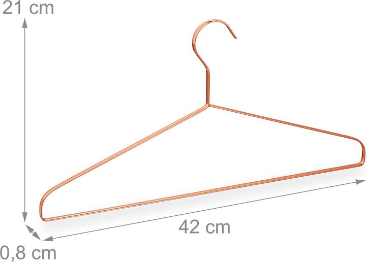 Actual product image Relaxdays Coat hanger (1 x)