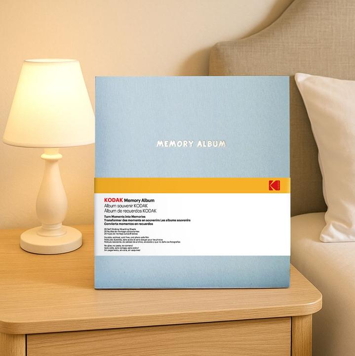 Immagine prodotto Kodak Album di ricordi/20 pagine 235*270 Tessuto blu