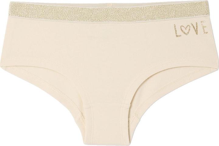 Immagine prodotto Vertbaudet Bio-Kollektion: 5er-Pack Mädchen Shortys Leo & Love (158, Confezione da 5 pezzi)